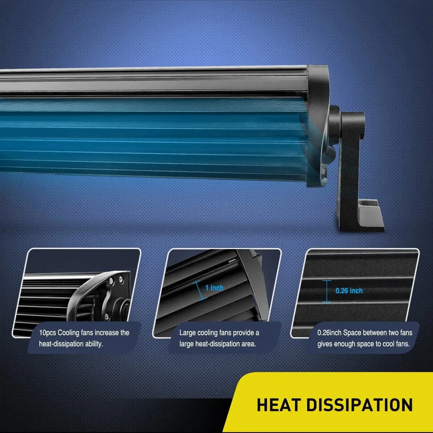 32 Inch 180W Double Row Black Curved Spot Flood LED Light Bar