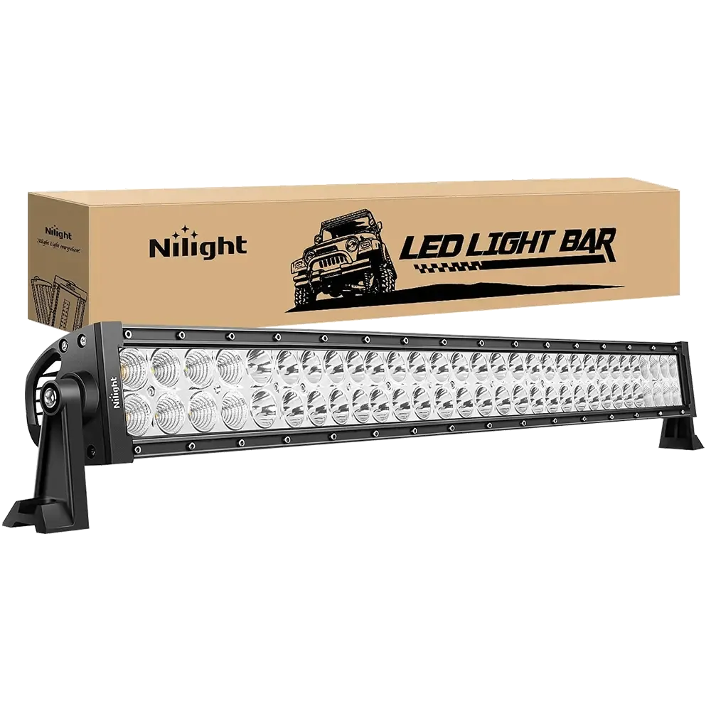 32 Inch 180W Double Row Spot Flood LED Light Bar