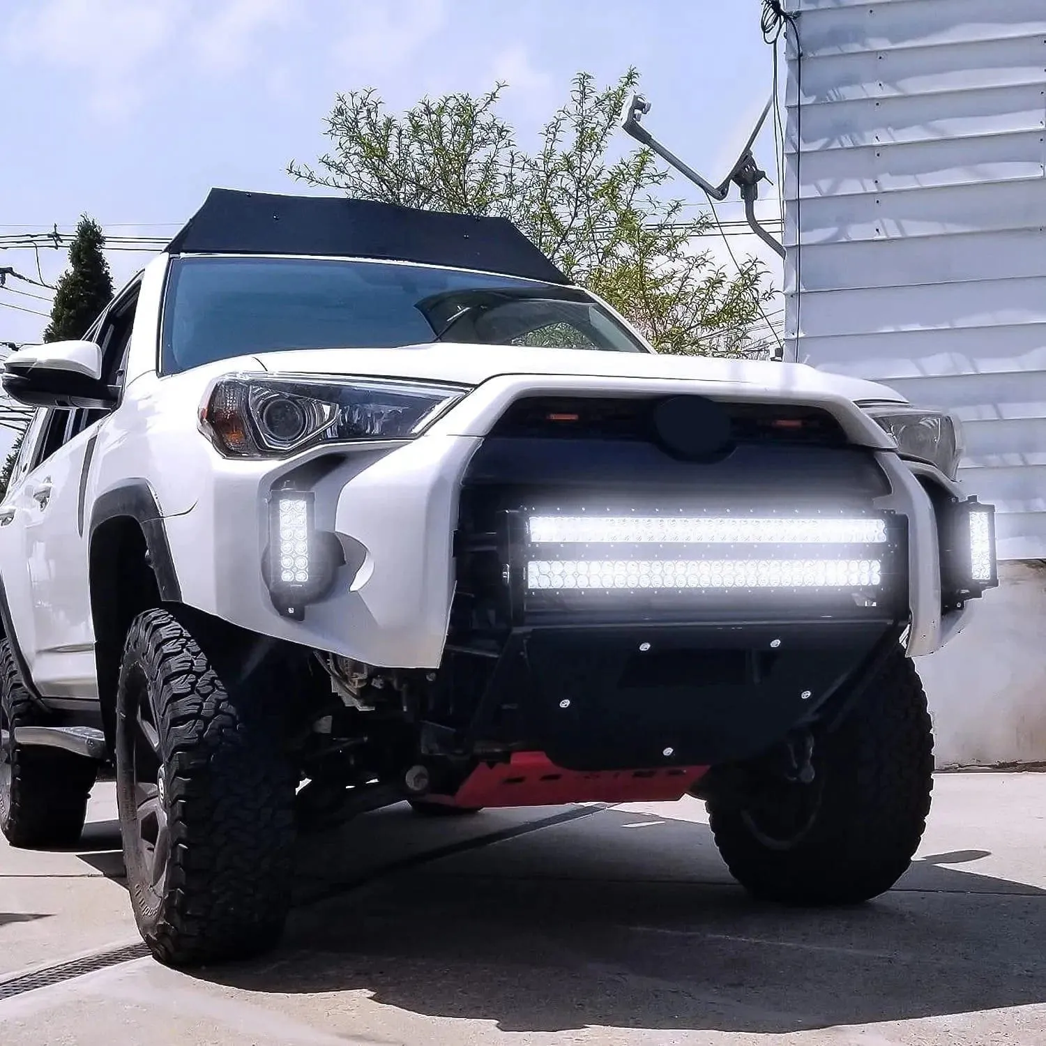 32 Inch 180W Double Row Spot Flood LED Light Bar