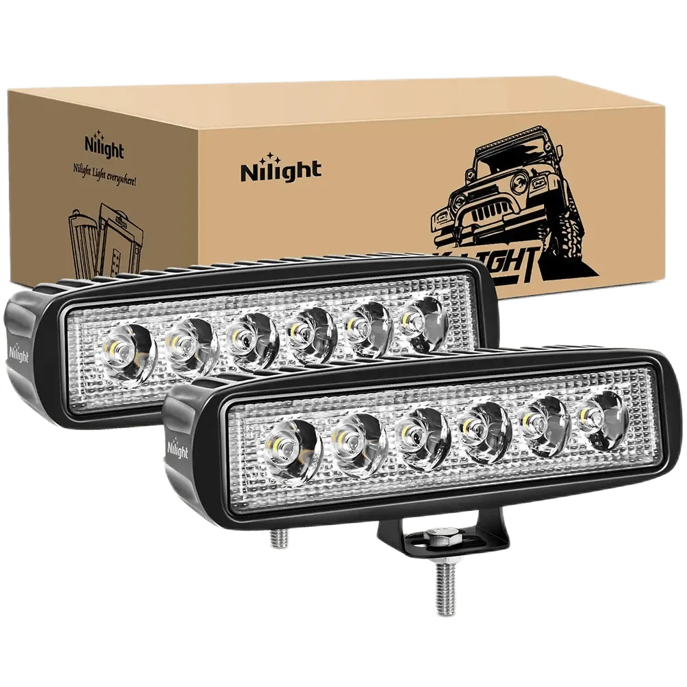 6.3 Inch 18W Spot LED Work Light (Pair)