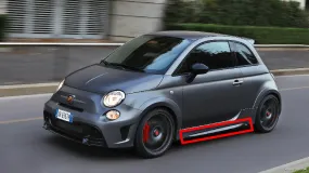 Abarth 500 / 595 / 695 Biposto Replica Side Skirt Strips - Cadamuro
