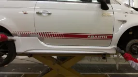 Abarth 500 / 595 / 695 Biposto Style Side Skirts - Cadamuro