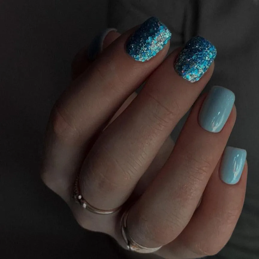 Akzentz Gel Play - Glitter Crush Blue