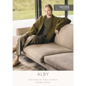Alby Long Cardigan - Official Printed Pattern - MODE at Rowan