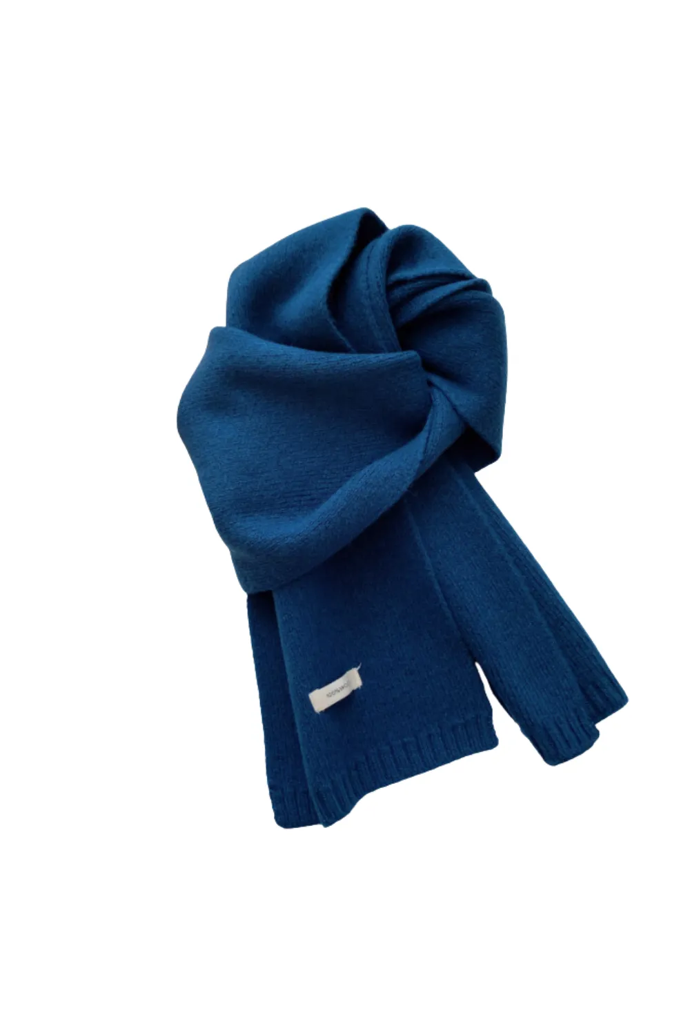 'Bertha' 100% Wool Knitted Scarf (16 Colors)
