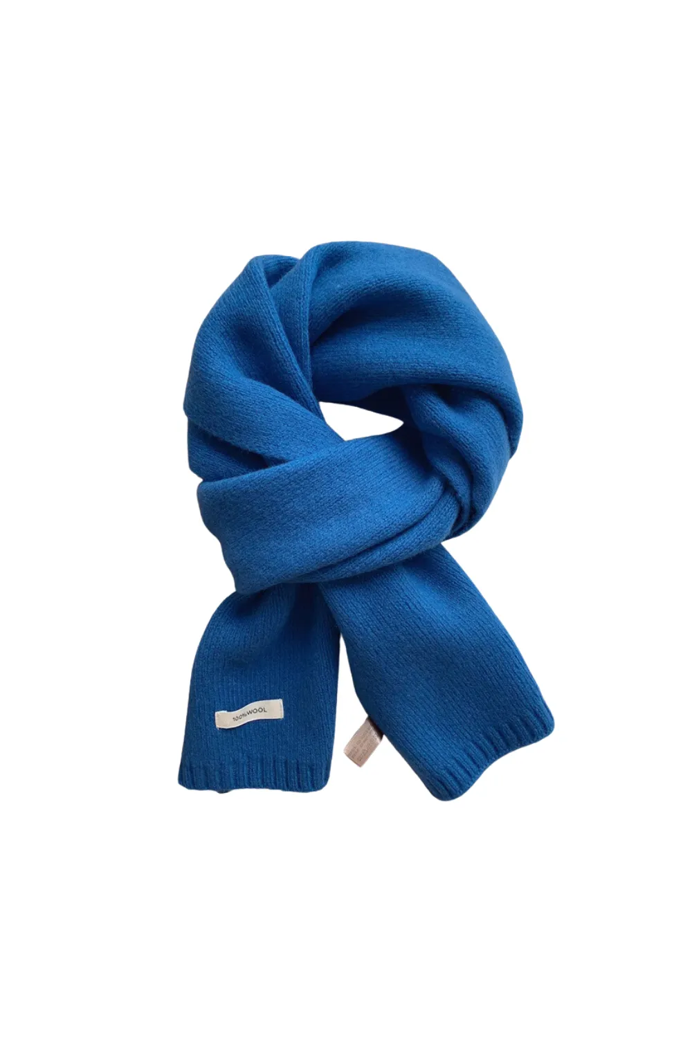 'Bertha' 100% Wool Knitted Scarf (16 Colors)