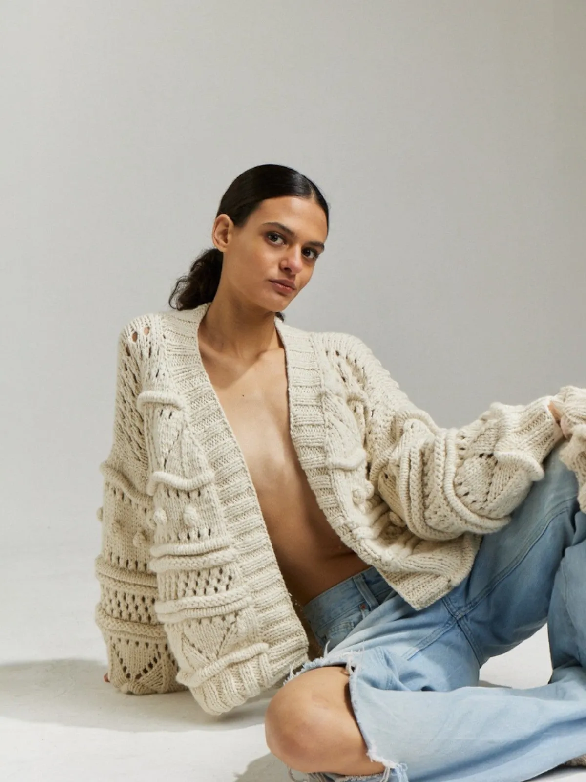 Bridgitte Cardigan | Off White