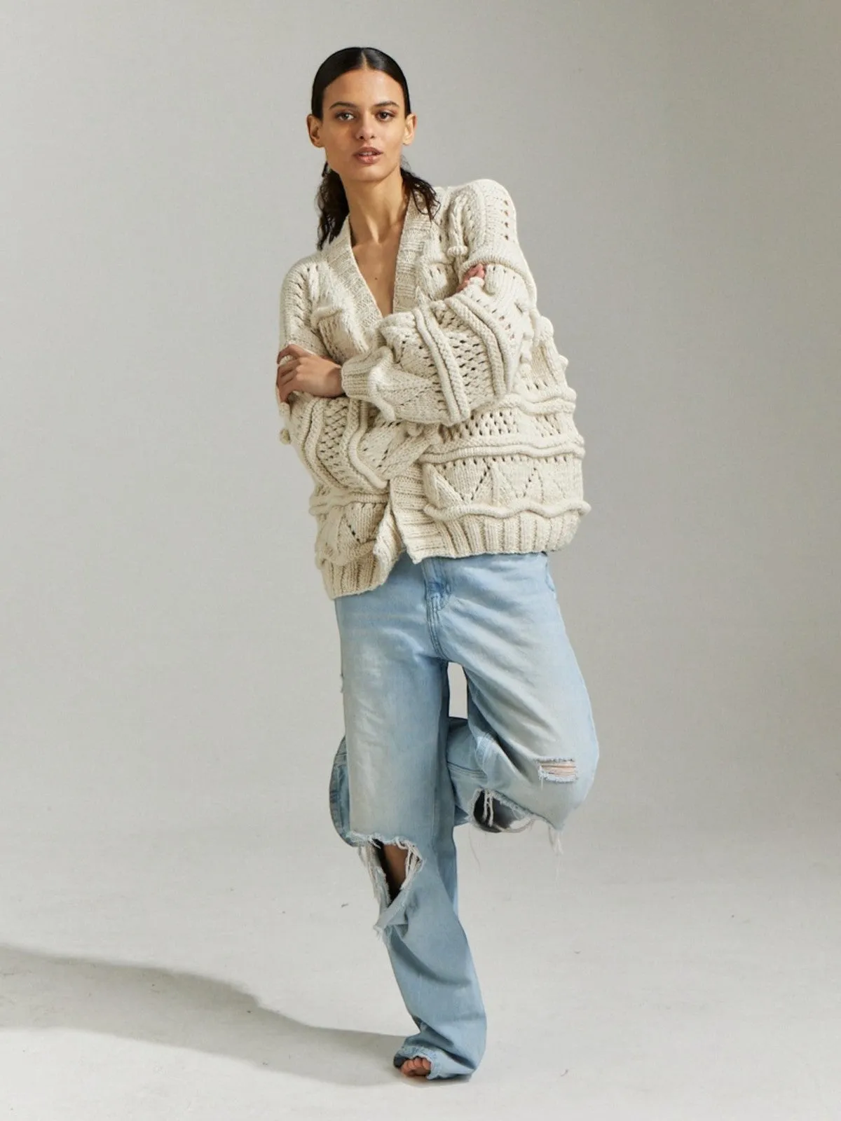 Bridgitte Cardigan | Off White