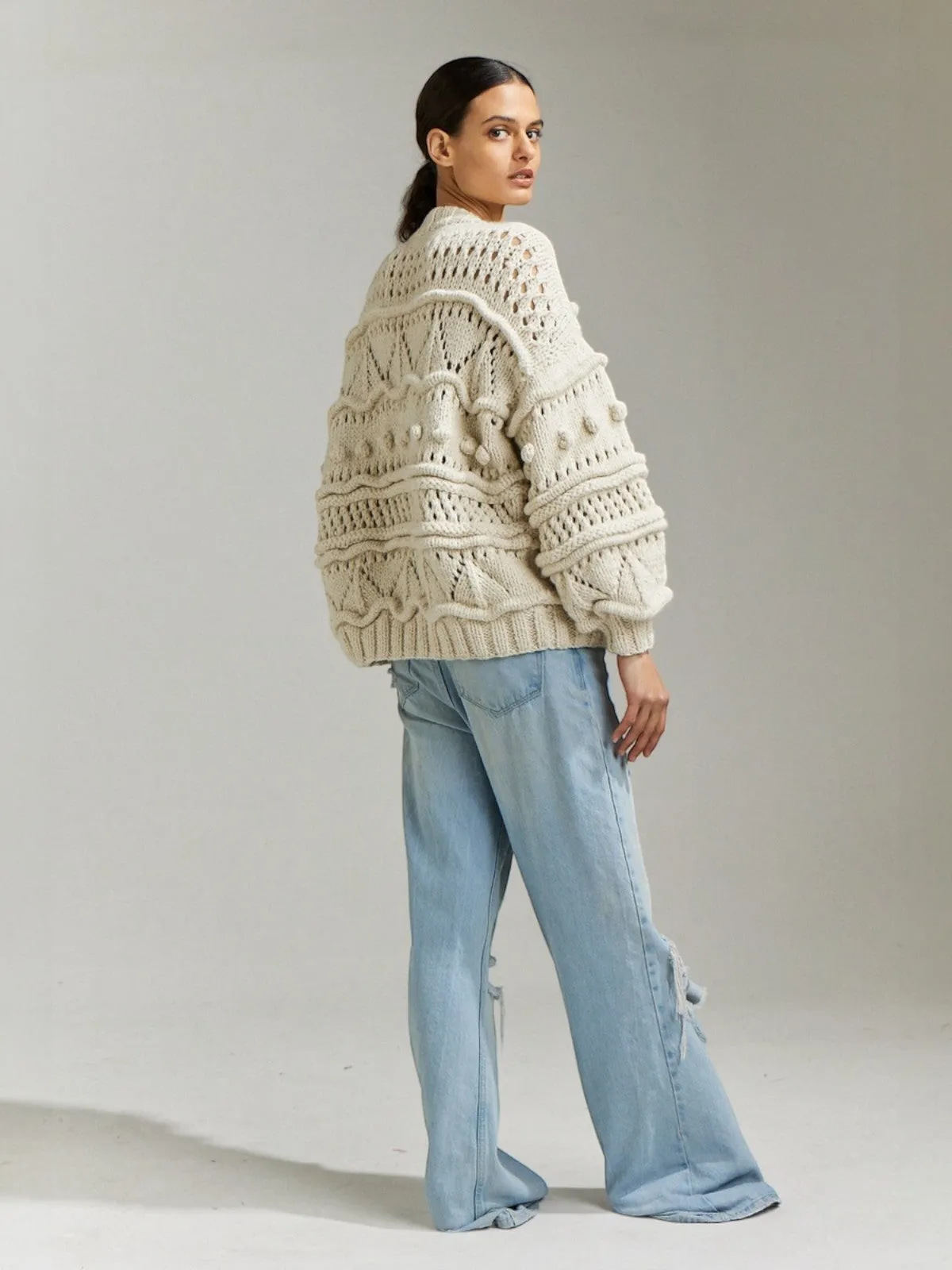 Bridgitte Cardigan | Off White