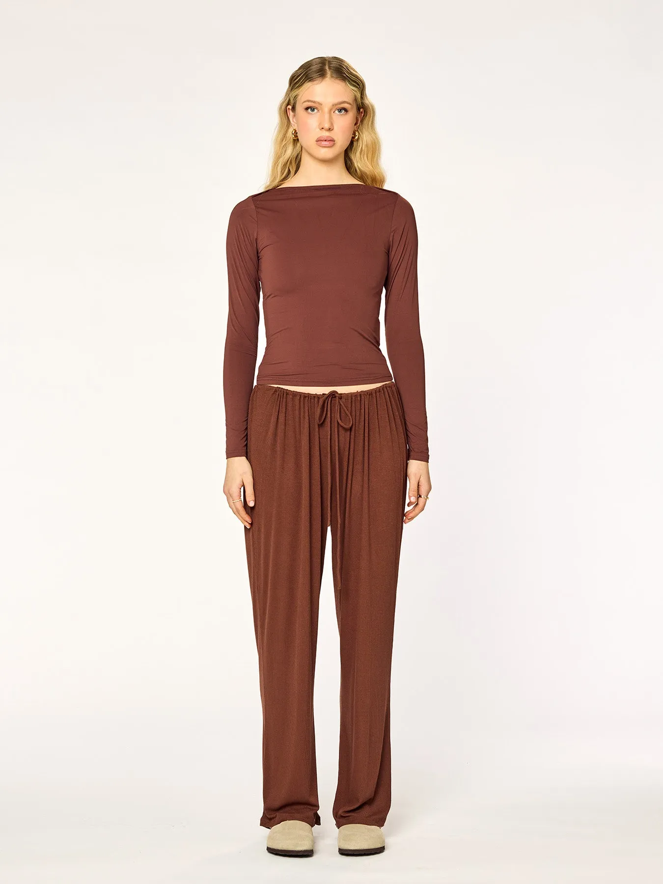 EASE - Lounge Pants • Espresso