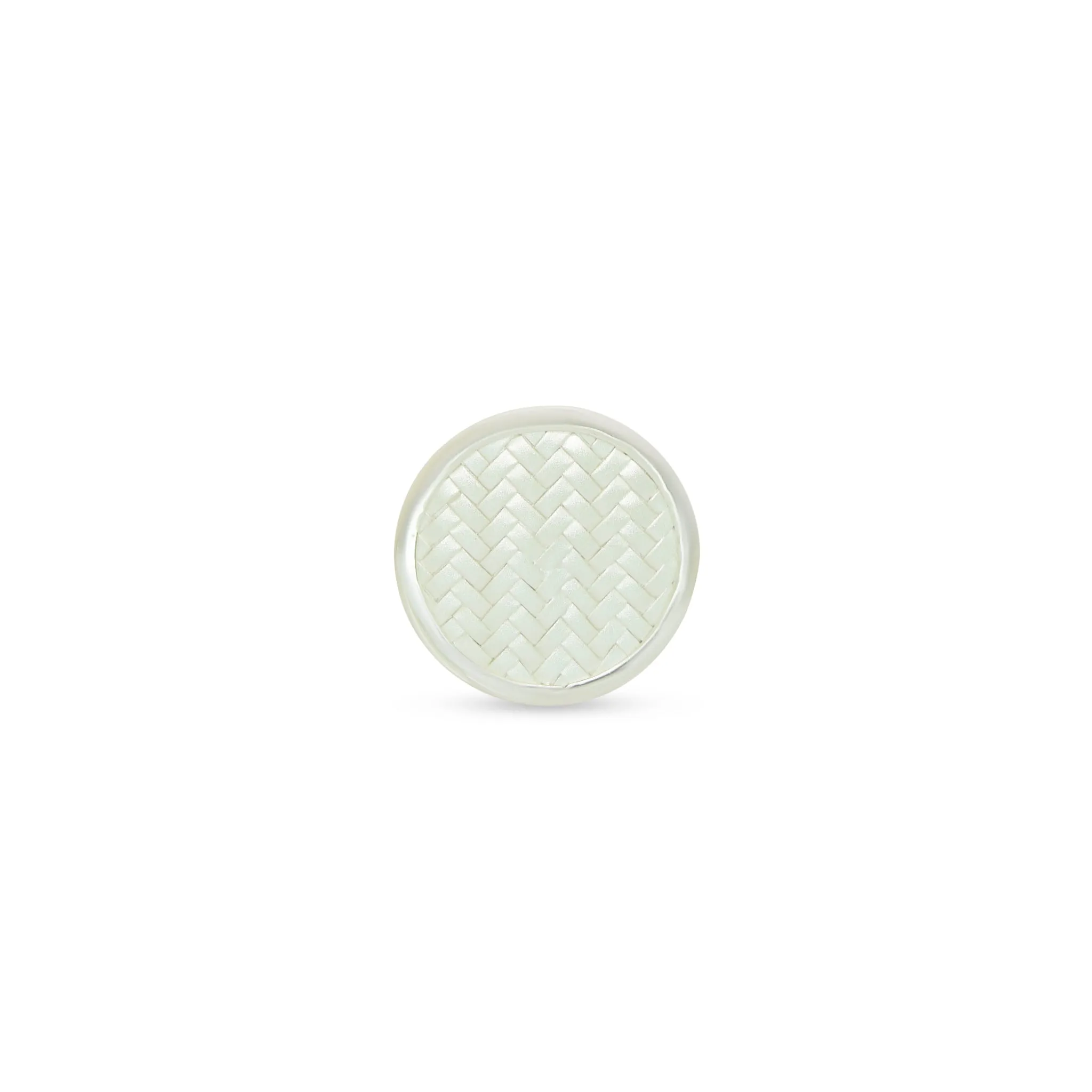 Flat Top Textured Statement Ring