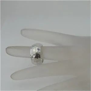 Hadar Designers 9k Gold Sterling Silver Garnet Ring