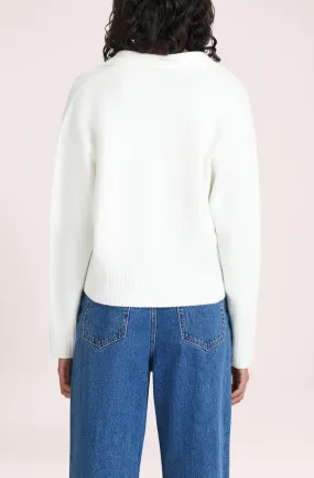 KINGSLEY RUGBY KNIT | SALT