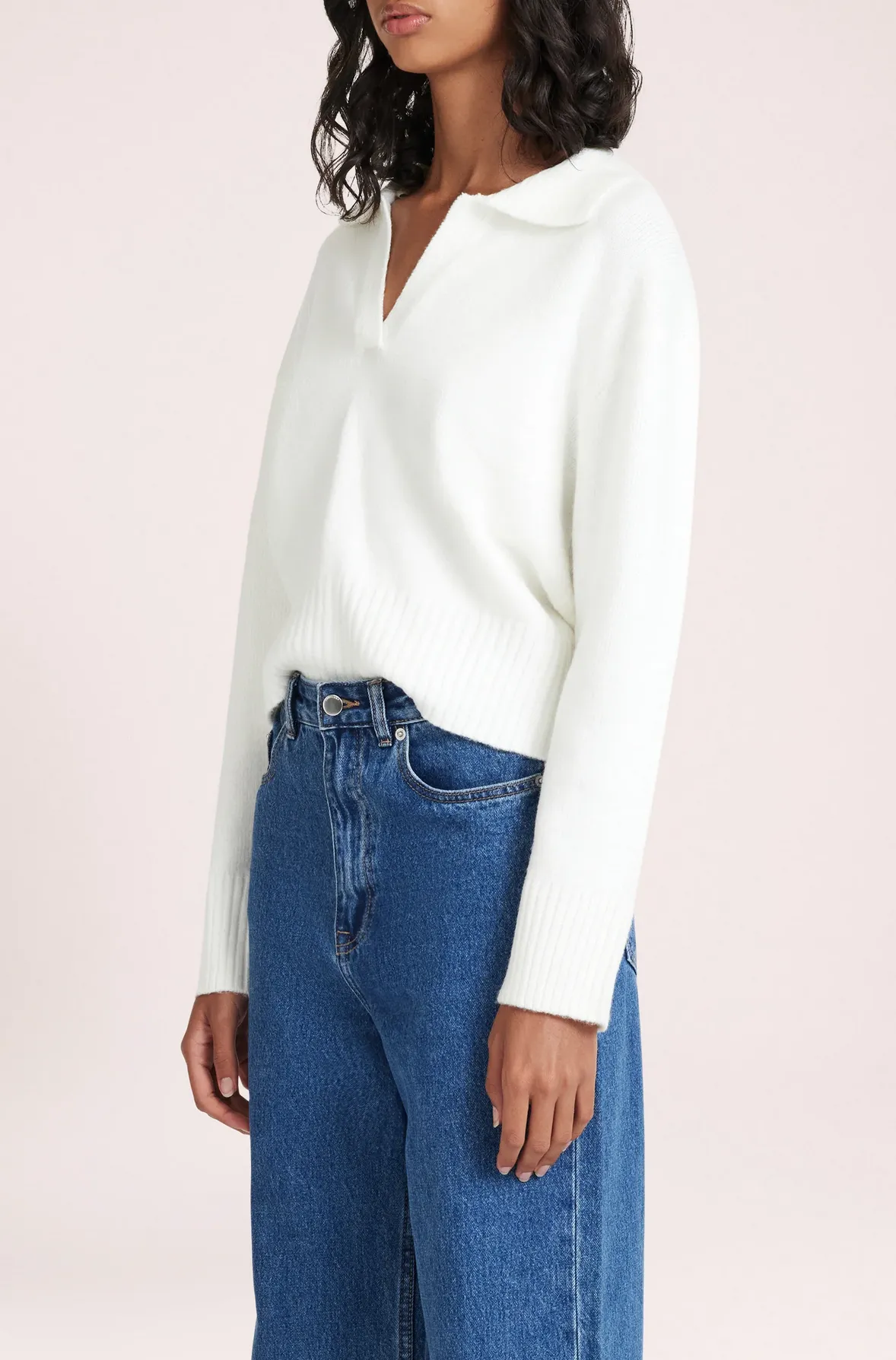 KINGSLEY RUGBY KNIT | SALT