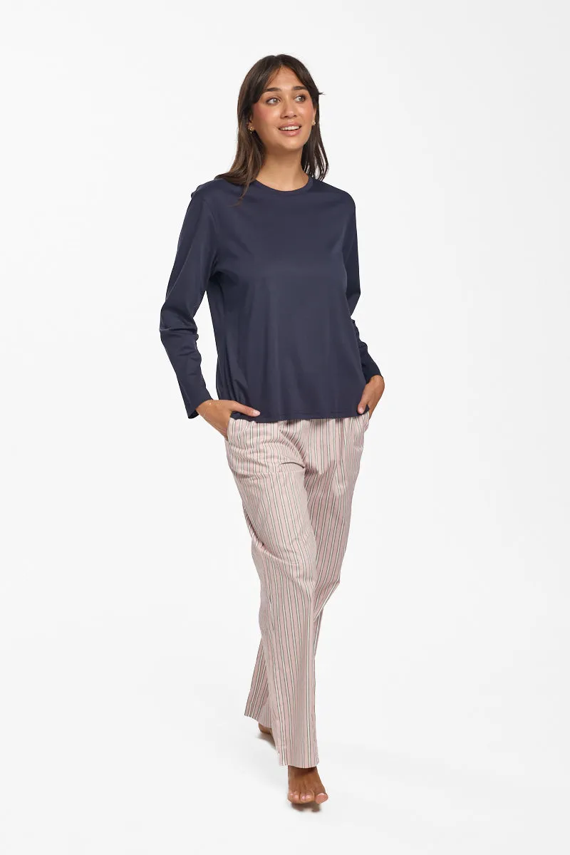 New PinStripe Pant Pink
