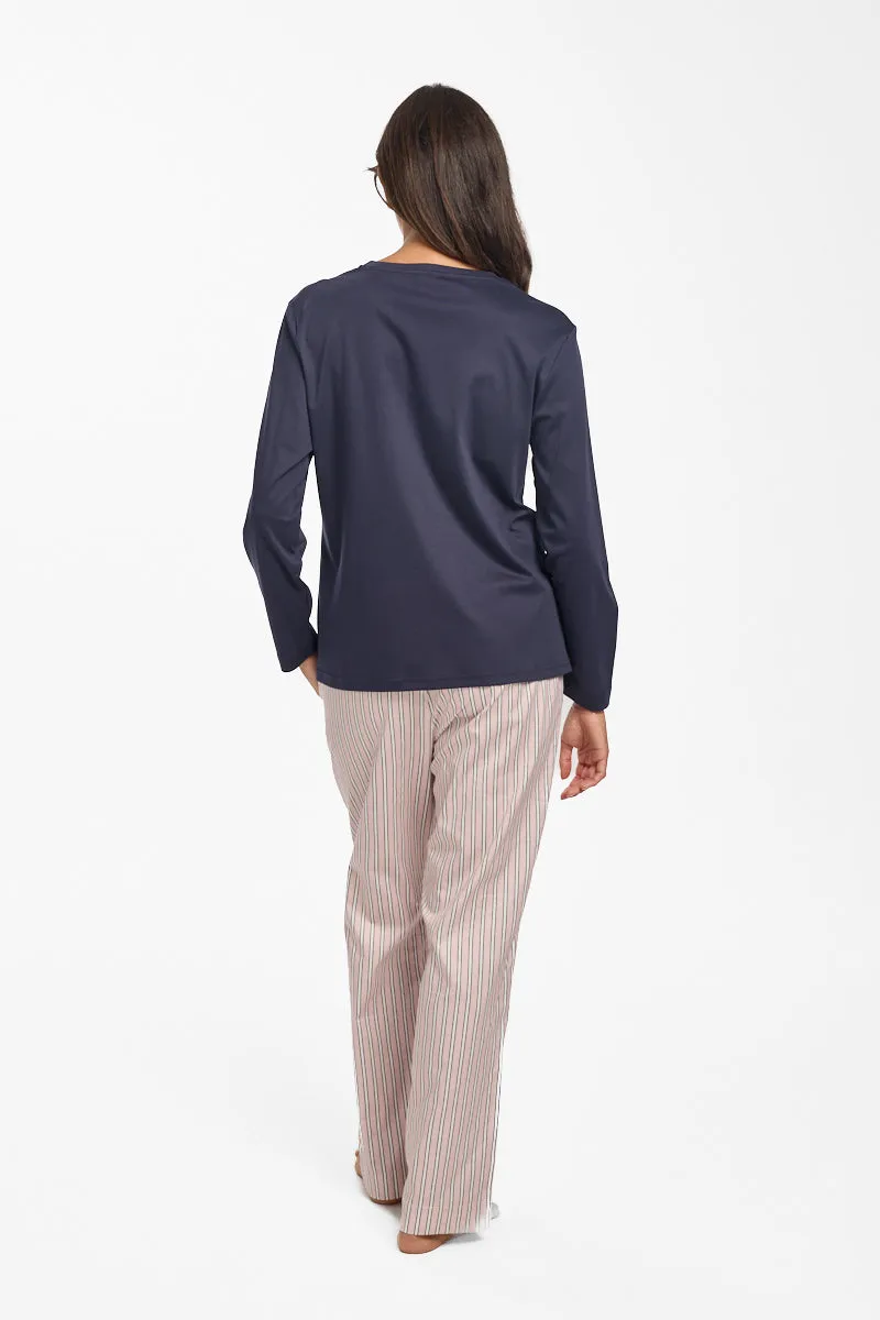 New PinStripe Pant Pink