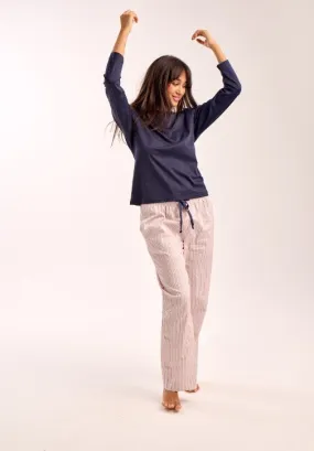 New PinStripe Pant Pink
