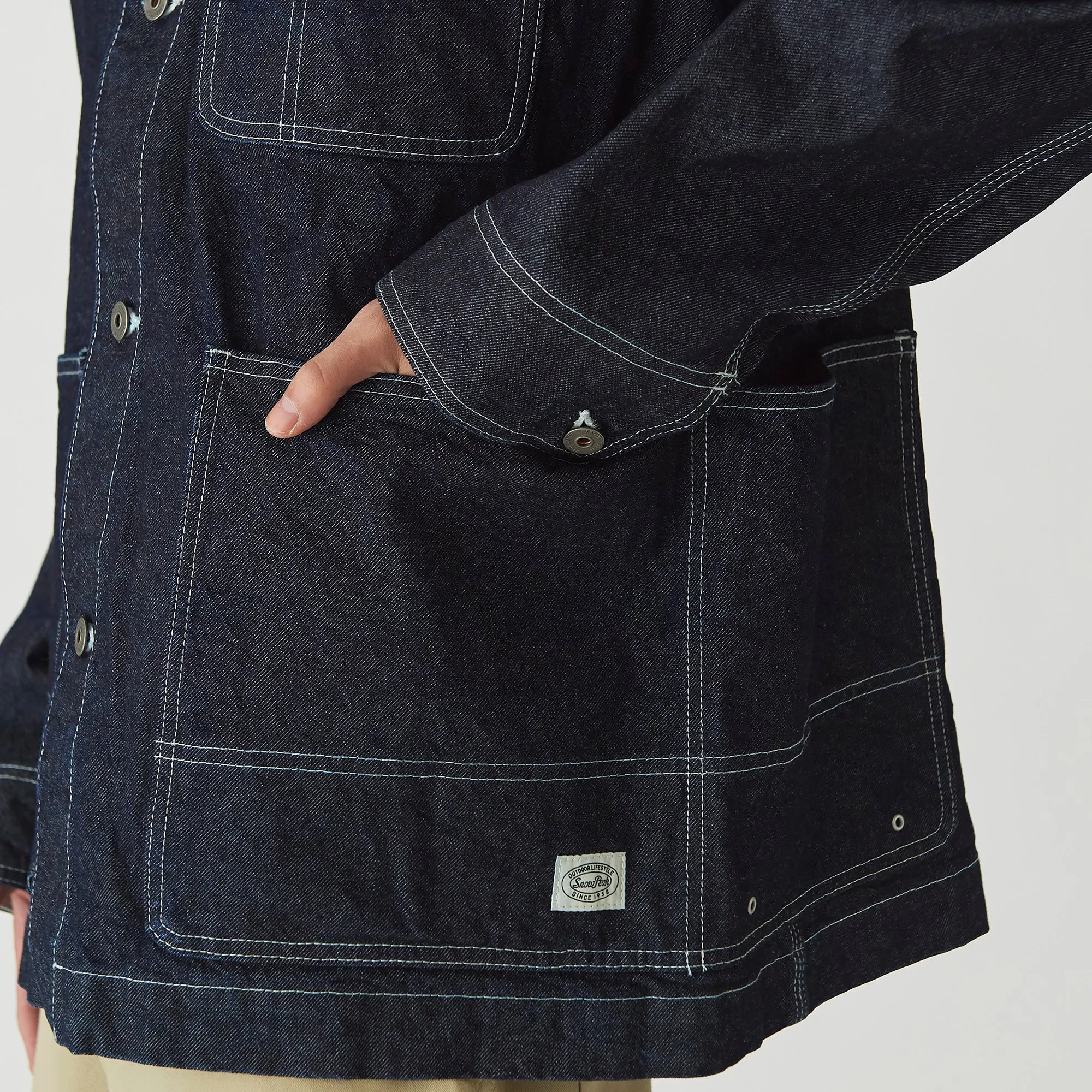 Recycled Cotton Denim Jacket