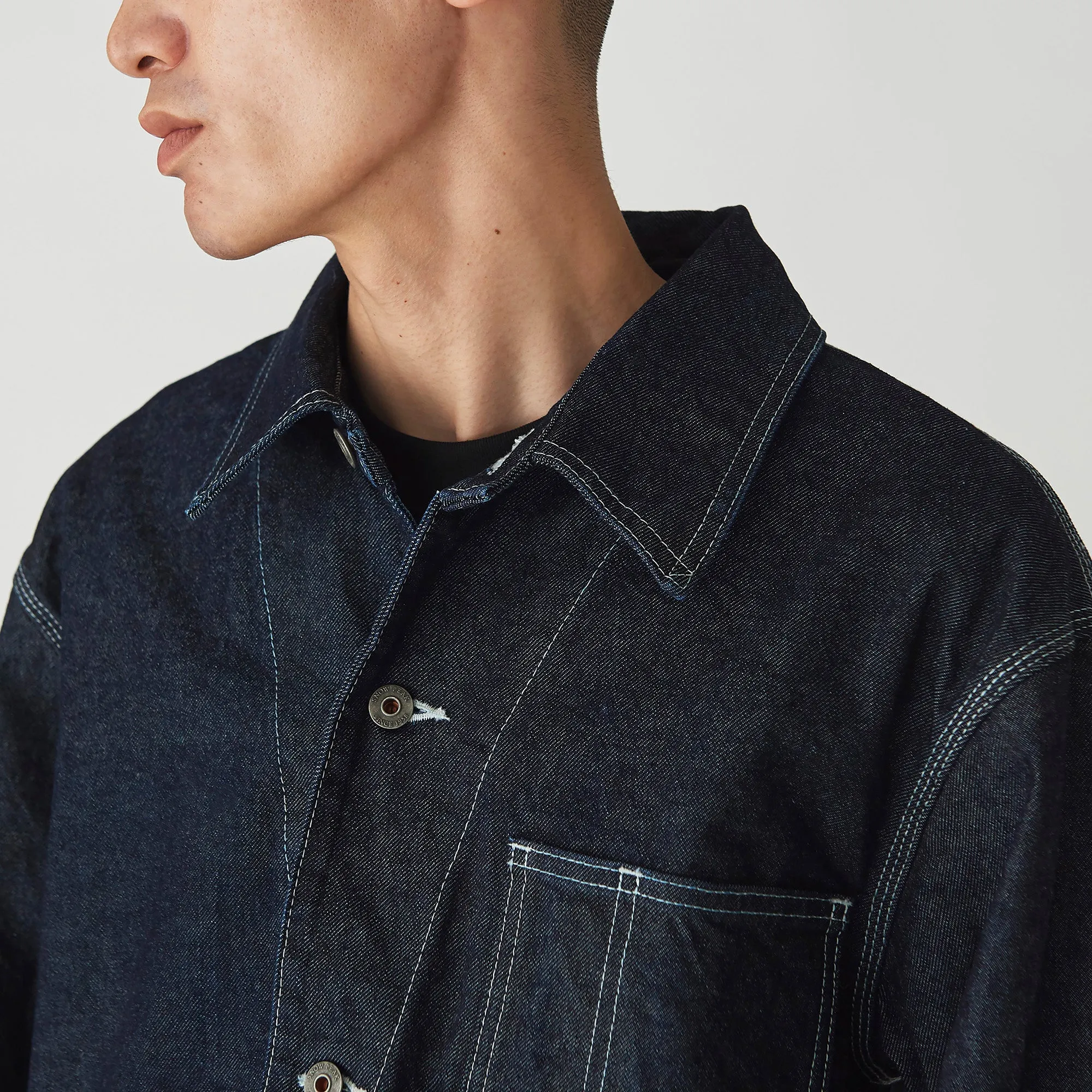Recycled Cotton Denim Jacket