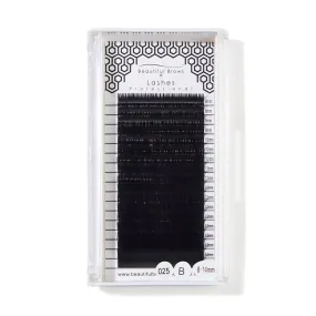Silk Lashes - B Curl *18 rows*